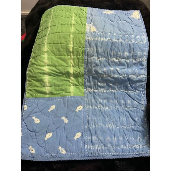 Pottery barn quilted sea life pillow sham ocean fish - Picture 1 of 5